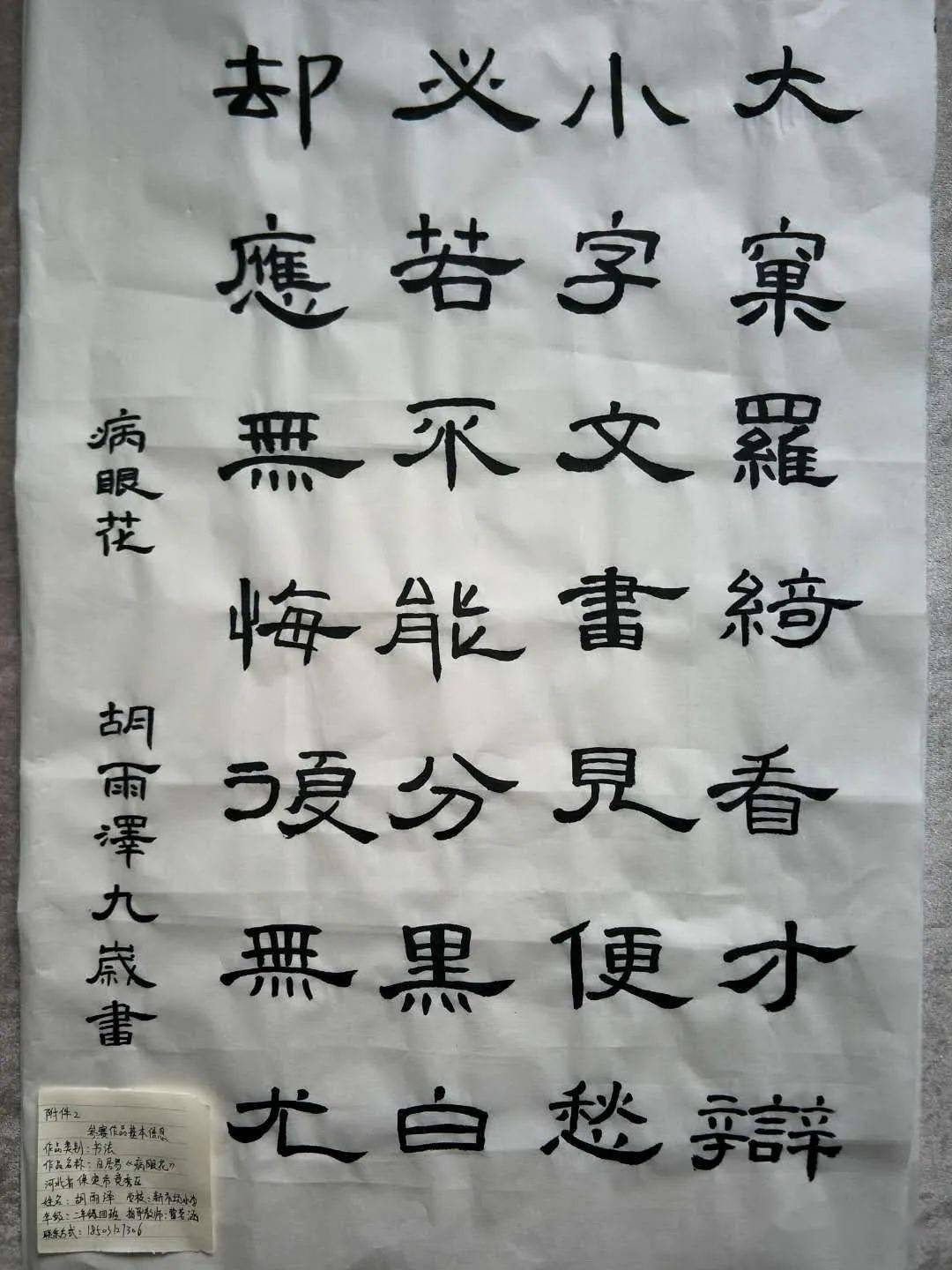 字若教育 翰墨繪光明——XX小學(xué)“全國愛眼日”主題教育活動紀(jì)實(shí)